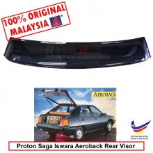 Proton Saga Iswara Aeroback ( 1st Gen ) 1985-2008 AG Rear Wing Spoiler Visor Windscreen Sun Shade (Big 20cm)
